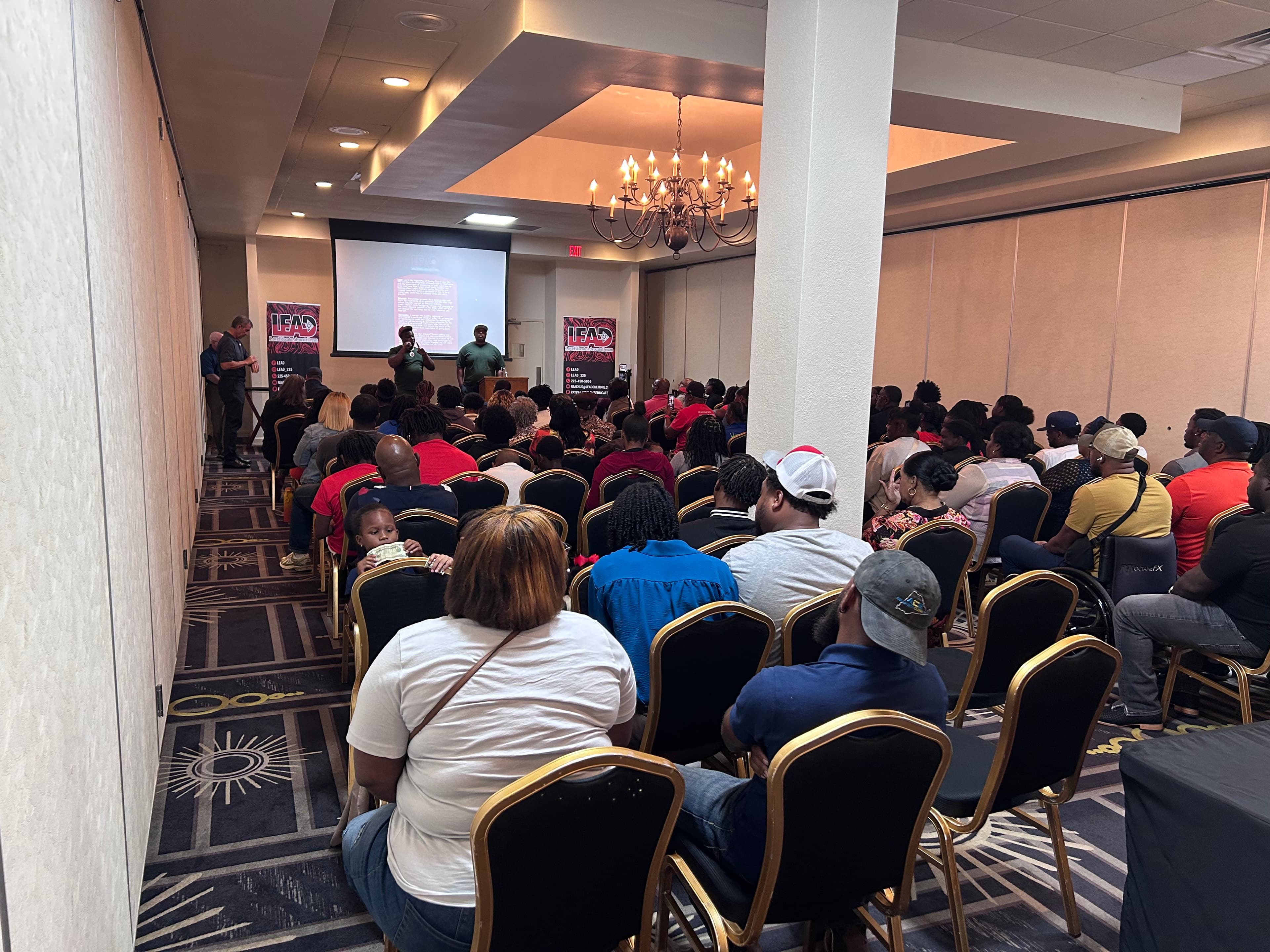 LEAD community engagement event with audience participation